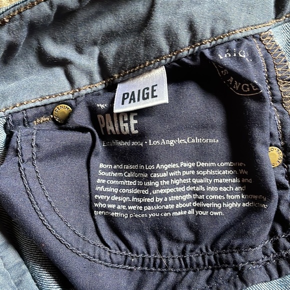 Paige Hidden Hills Straight Leg Jeans - Picture 7 of 7